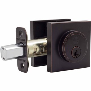 Foto 3 | Foto 3 | Cerrojo Cuadrado De Grado 3 Para Hardware Lock Stone Harbor En Bronce Vintage - Venta Internacional.