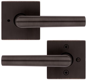 Foto 5 | Foto 5 | Cerradura De Puerta Kwikset 730milsqt-514 Manija Milan De Hierro Negro - Venta Internacional.