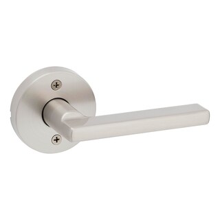 Foto 1 | Foto 1 | Tirador De Puerta Ficticio Kwikset Halifax De Níquel Satinado De Una Cara - Venta Internacional.