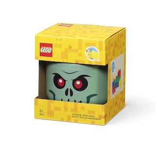 Foto 2 | Foto 2 | Caja De Almacenamiento Room Copenhagen Lego Head 2 L Color Verde Arena - Venta Internacional.