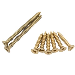 Foto 1 | Foto 1 | Paquete De 8 Tornillos Stone Harbor Hardware #9 X 5 7 Cm Y 2 5 Cm En Latón - Venta Internacional.