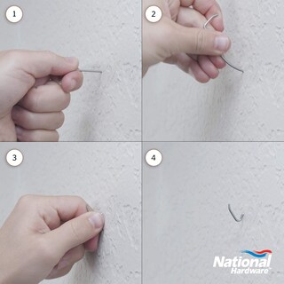 Foto 4 | Foto 4 | Colgador De Fotos National Hardware J-hook De Acero Paquete De 30 - Venta Internacional.