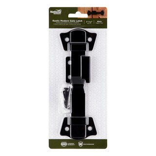 Foto 5 | Foto 5 | Protector Contra La Intemperie Negro Gate Latch National Hardware N166-028 21 Cm - Venta Internacional.