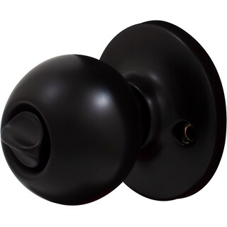 Foto 2 | Foto 2 | Pestillo De Puerta Stone Harbor Hardware Con Forma De Bola Negro Mate - Venta Internacional.