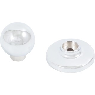 Foto 4 | Foto 4 | Pomo De Puerta Stone Harbor Hardware De Doble Pliegue 3 2 Cm Cromado - Venta Internacional.