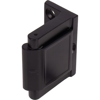 Foto 1 | Foto 1 | Protector De Puerta Abatible De Privacidad Stone Harbor Hardware Negro Mate - Venta Internacional.