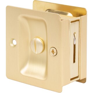 Foto 1 | Foto 1 | Cerradura Tipo Bolsillo Stone Harbor Hardware Latón Satinado Privacidad - Venta Internacional.