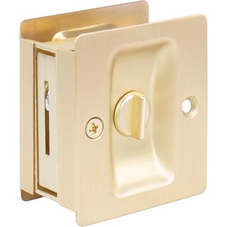 Foto 2 | Foto 2 | Cerradura Tipo Bolsillo Stone Harbor Hardware Latón Satinado Privacidad - Venta Internacional.