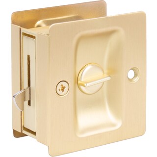 Foto 3 | Foto 3 | Cerradura Tipo Bolsillo Stone Harbor Hardware Latón Satinado Privacidad - Venta Internacional.