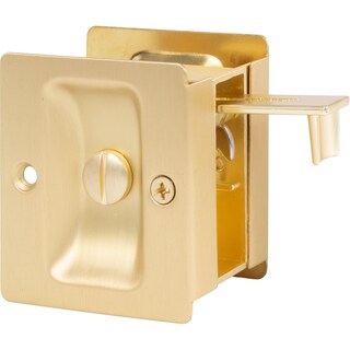 Foto 4 | Foto 4 | Cerradura Tipo Bolsillo Stone Harbor Hardware Latón Satinado Privacidad - Venta Internacional.