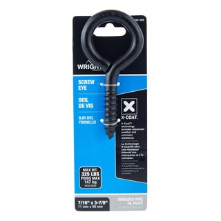 Foto 1 | Foto 1 | Screw Eye Wright  Acero Negro  325 Libras  3 9 Cm De Profundidad  1 Paquete - Venta Internacional.