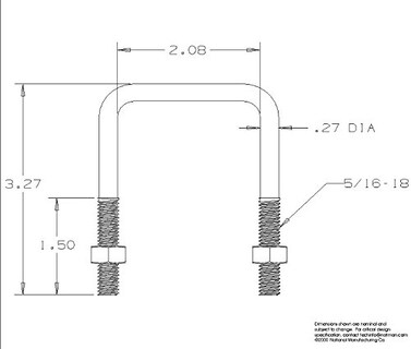 Foto 3 | Foto 3 | Placas De Pernos National Hardware N222-323 Zinc 8 X 5 Cm - Venta Internacional.