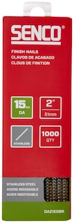 Foto 1 | Foto 1 | Finish Nails Senco Da21egbr Acero Inoxidable Calibre 15 Pulgadas 1000 Unidades - Venta Internacional.