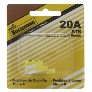 Foto 3 | Foto 3 | Fuse Bussmann Atr Micro Ii 20 Amperios 2 Patas Paquete De 5 - Venta Internacional.