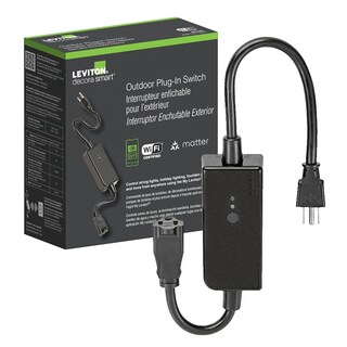 Foto 1 | Foto 1 | Enchufe Exterior Leviton Decora Smart Wi-fi D215o-1re Negro - Venta Internacional.