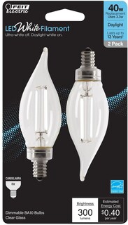 Foto 1 | Foto 1 | Bombilla Led Feit Electric Ba10 E12 Regulable 40 W 2 Unidades - Venta Internacional.