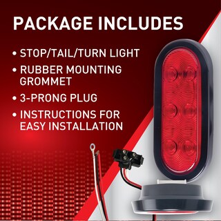 Foto 5 | Foto 5 | Lámpara Para Vehículos Blazer International C561rtm 15 Cm Led Rojo 12 V - Venta Internacional.