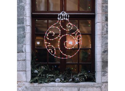 Foto 2 | Foto 2 | Adorno Led Con Silueta Para Ventana Celebraciones Doble Cara - Venta Internacional.