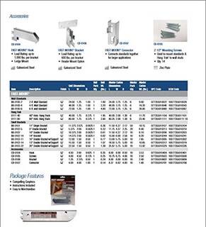 Foto 4 | Foto 4 | Soporte De Estante Knape & Vogt John Sterling 25 Cm Galvanizado - Venta Internacional.