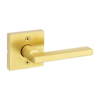 Tirador De Puerta Ficticio Kwikset Halifax De Latón Satinado De Una Cara - Venta Internacional.