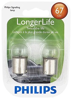 Foto 1 | Foto 1 | Bombilla De Automóvil Philips 67 Longerlife Miniature Paquete De 2 Unidades 12 V - Venta Internacional.