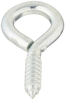 Foto 2 | Foto 2 | Screw Eyes National Hardware N185-991 Chapado En Zinc Paquete De 2 - Venta Internacional.