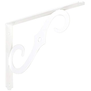 Foto 1 | Foto 1 | Soporte Decorativo National Hardware 25 X 18 X 2 Cm Acero Blanco - Venta Internacional.