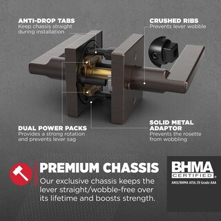 Foto 4 | Foto 4 | Tirador De Puerta Kwikset Halifax Privacy Con Cerradura En Bronce Veneciano - Venta Internacional.