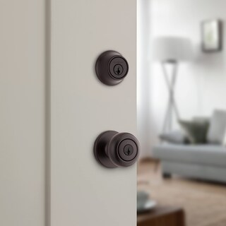 Foto 6 | Foto 6 | Paquete Combinado De Pomo De Puerta Y Cerrojo Kwikset 690 Cove - Venta Internacional.