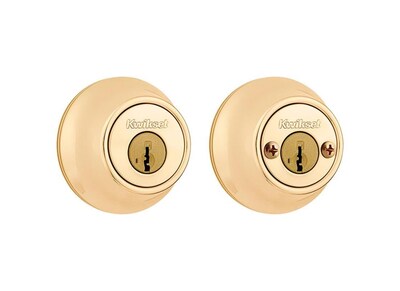 Foto 5 | Foto 5 | Cerrojo Lock Kwikset Smartkey De Latón Pulido Con Doble Cilindro - Venta Internacional.