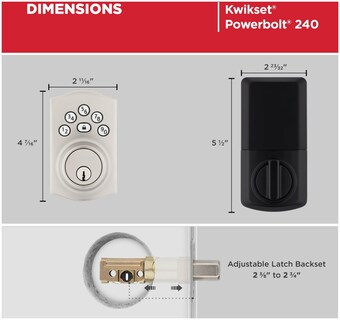 Foto 2 | Foto 2 | Cerrojo Lock Kwikset 9240trl-11p Smartcode Bronce Veneciano - Venta Internacional.