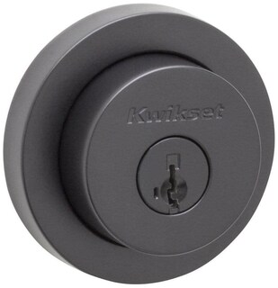 Foto 1 | Foto 1 | Lock Kwikset 158rdt-s.strkp Milán Monocilíndrico Negro Mate - Venta Internacional.