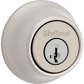 Foto 1 | Foto 1 | Deadbolt Kwikset 665 15 Smt Cp K6 2 Cilindros Níquel Satinado - Venta Internacional.