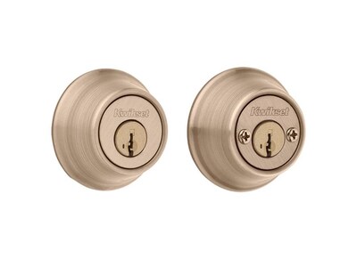 Foto 4 | Foto 4 | Cerrojo Lock Kwikset Smartkey Security De Latón Envejecido - Venta Internacional.