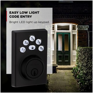 Foto 4 | Foto 4 | Cerrojo Electrónico Con Código Inteligente Kwikset Powerbolt 9240cnt-514 - Venta Internacional.