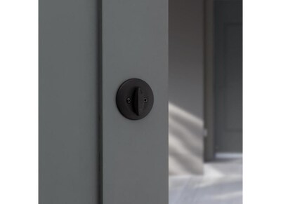 Foto 7 | Foto 7 | Cerrojo Smartkey De Lock Kwikset Negro Mate 7 Cm - Venta Internacional.