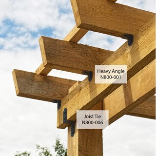 Foto 6 | Foto 6 | Joist Tie National Hardware N800-009 5 X 13 X 24 Cm Color Negro - Venta Internacional.