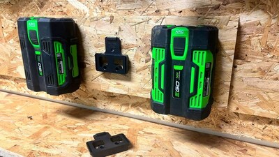 Foto 2 | Foto 2 | Soporte De Batería Stealthmounts Compatible Con Ego 56 V Paquete De 4 - Venta Internacional.