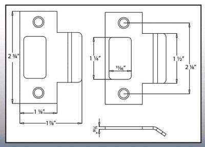 Foto 3 | Foto 3 | Plato En Forma De T-strike Con Esquinas Cuadradas Stone Harbor 7 Cm 5 4 Cm Negro Mate - Venta Internacional.