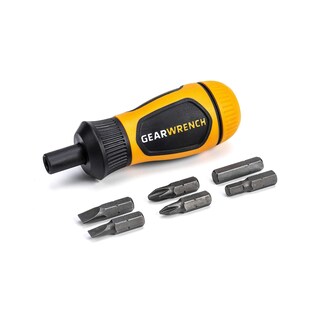 Foto 1 | Foto 1 | Destornillador Gearwrench  Destornillador De Trinquete Rechoncho 6 En 1 - Venta Internacional.