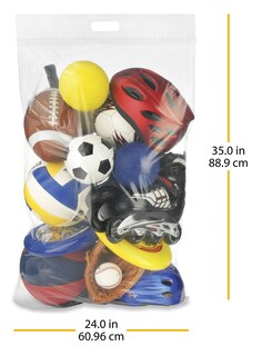 Foto 7 | Foto 7 | Bolsa De Almacenamiento Whitmor Spacemaker Clear 16 X 61 X 89 Cm - Venta Internacional.
