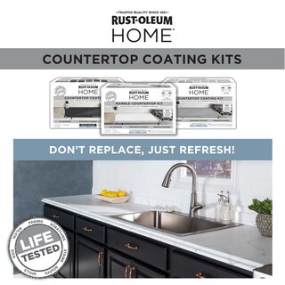 Foto 7 | Foto 7 | Kit De Revestimiento Para Encimeras Rust-oleum Home Marble 2.1l Blanco - Venta Internacional.