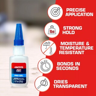 Foto 2 | Foto 2 | Adhesivo Loctite Super Glue Gel Pro 20 G Sin Goteo - Venta Internacional.