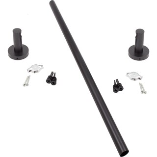 Foto 5 | Foto 5 | Toallero Stone Harbor Hardware Zurich 46 Cm Negro Mate - Venta Internacional.