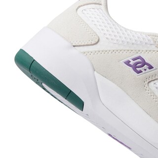 Foto 7 | Foto 7 | Tenis Para Hombre Blancos Morado Dc Shoes Metric Sinteticos Blanco