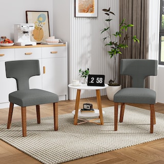 Foto 5 | Foto 5 | Juego de 2 Sillas para Comedor Yatahome Gris Diseño Moderno con Respaldo