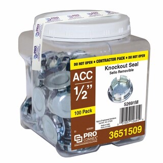 Foto 1 | Foto 1 | Knockout Seal Sigma Engineered Solutions Proconnex De Acero Galvanizado De 0 76 Cm - Venta Internacional.