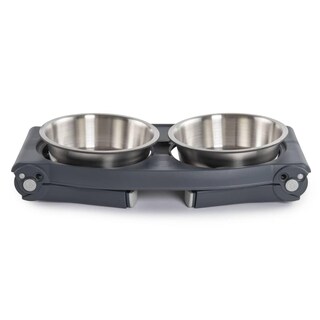 Foto 4 | Foto 4 | Comedero Doble Para Mascotas Dexas Pets De Altura Ajustable Con Cuencos - Venta Internacional.