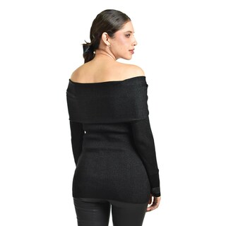 Foto 3 | Foto 3 | Blusa Off-shoulder Roman Fashion /juvenil 83346 (negro) Negro