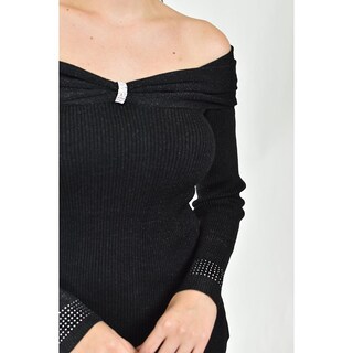 Foto 4 | Foto 4 | Blusa Off-shoulder Roman Fashion /juvenil 83346 (negro) Negro